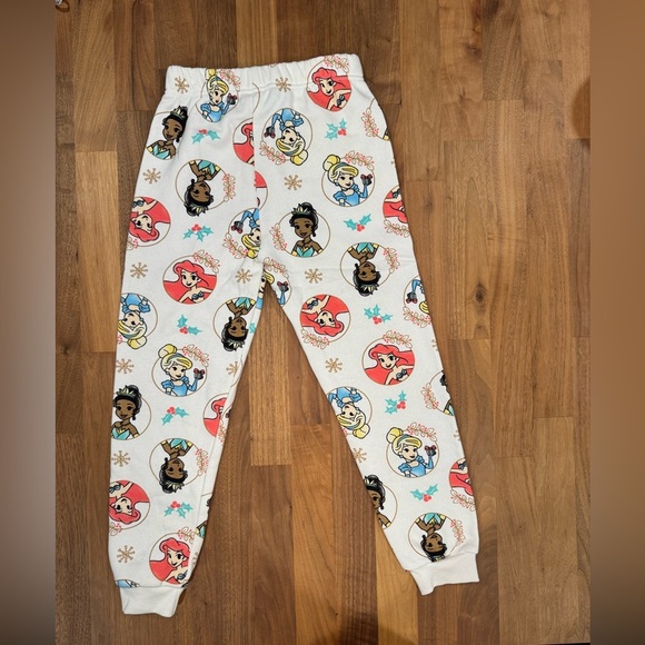 Disney Princess Pajama Pants | 5T | Ariel, Cinderella, Tiana, Aurora - Picture 2 of 3